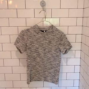 Free people fitted short sleeve top